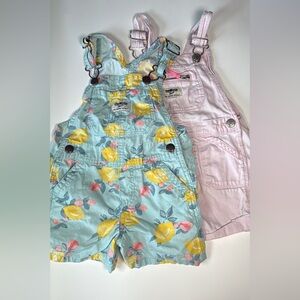 OshKosh B'gosh Light Pink Toddler Overalls